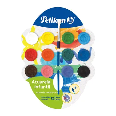 Acuarela infantil Pelikan paquete