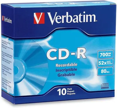 Disco Verbatim CD-R 52x 700MB 80min s