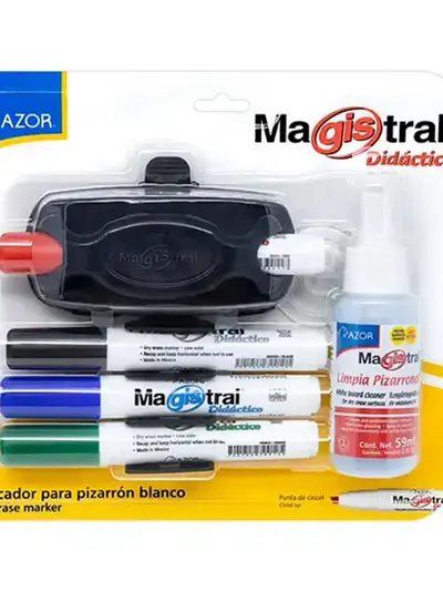 Kit Magistral Didáctico 4 marcadores