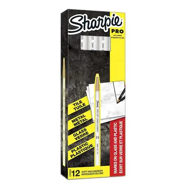 Marcador de cera Sharpie color blanco