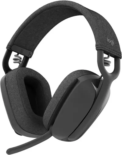 Audifonos Diadema Logitech Zone Vibe 100 Inalambricos Recargables Control de Audio Negro