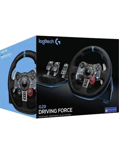 Volante + Pedales Logitech Driving Force