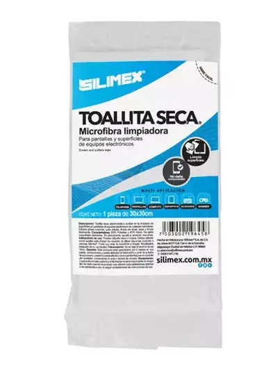 Toalla Seca Electrostática (2 Pza)
