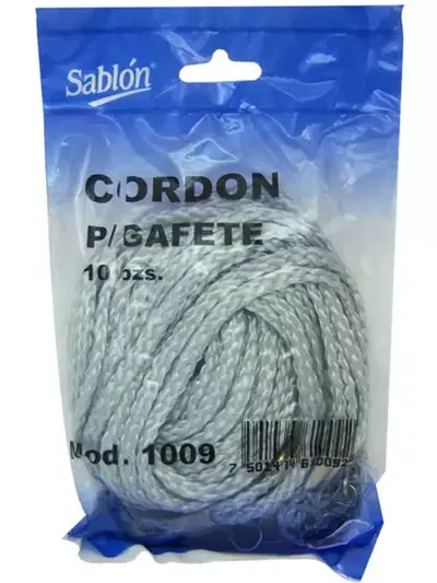 Cordón para gafete Sablón color gris