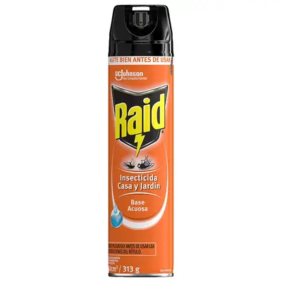 Insecticida en aerosol Raid casa