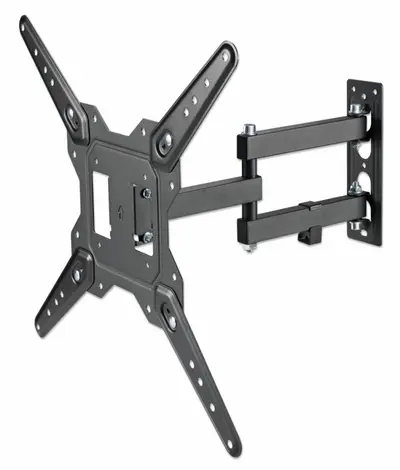 Soporte TV, Manhattan, 461351, P/pared 40KG, 37 a 70 Articulado, TV Curva o Plana