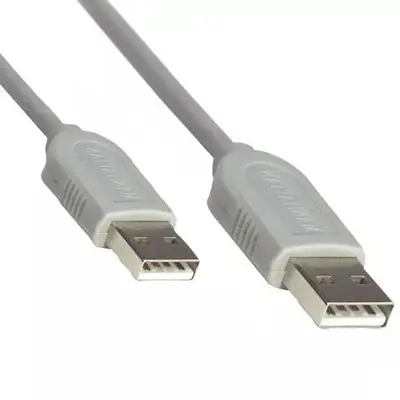 Cable Manhattan USB a-a v1.1 1.8m gris