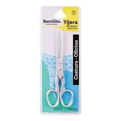 Tijera oficina/costura Barrilito 15.2 cm