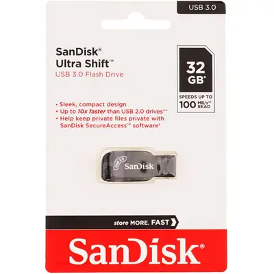 Memoria USB Sandisk Ultra Shift, 32GB