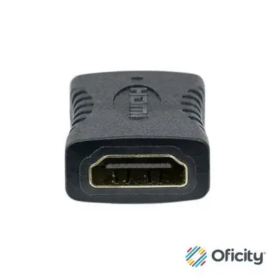 Cople HDMI Manhattan h-h color negro.
