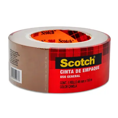 Cinta de empaque canela Scotch