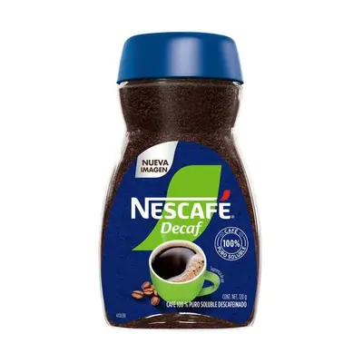 Café soluble Nescafé Descafeinado de 120