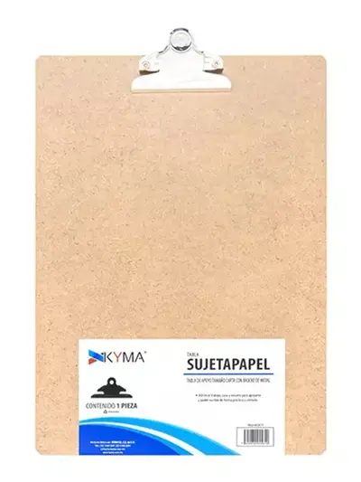 Tabla Agarrapapel KYMA Macocel Herraje M