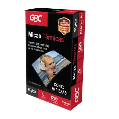 Mica térmica 1209 GBC tamaño 11.5x8cm
