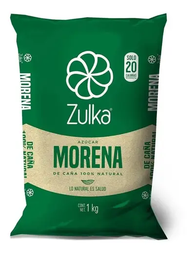 Azúcar morena zulka bolsa de 1 kg