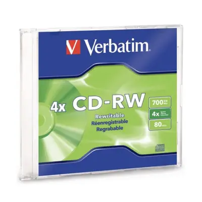 Disco Verbatim CD-RW 4x 700MB 80min