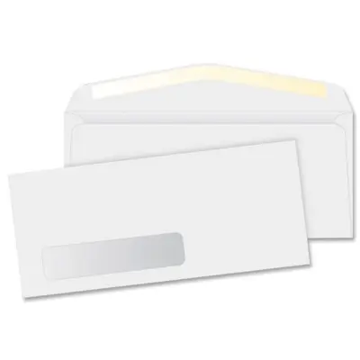 Sobre correspondencia blanco con ventana