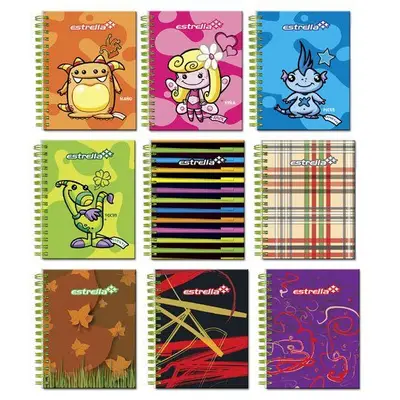 Libreta mini book con doble espiral
