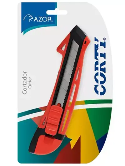 Cutter Corty grande 18 mm punta flecha