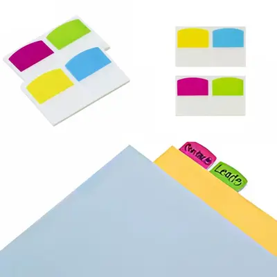 Banderitas adhesivas Redi-Tag color blanco