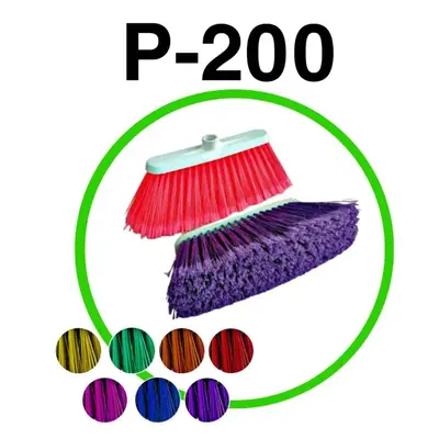 Escoba p-200 tipo cepillo Perico tamaño 1.20 CM