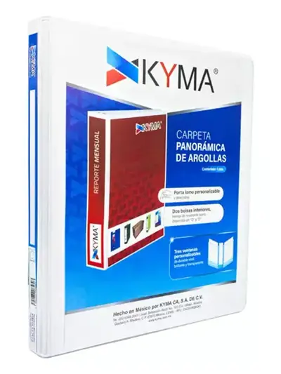 Carpeta Panorámica KYMA Tamaño Carta