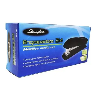 Engrapadora 214 media tira ACCO engrapado de hasta 14 hojas color negro
