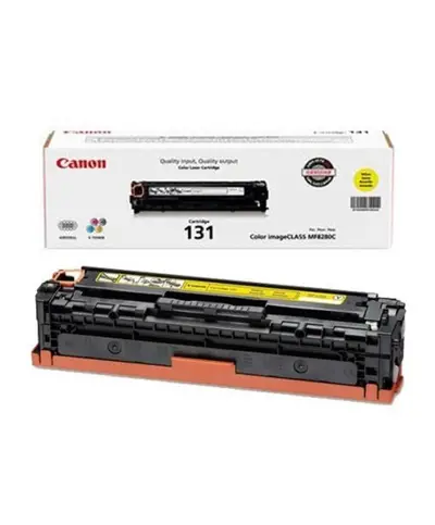 Cartucho Canon para toner 131 amarillo