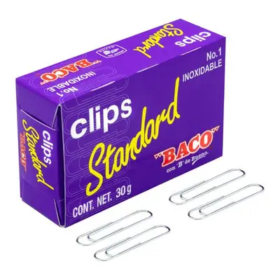 Clip BACO standard económico No. 1 caja