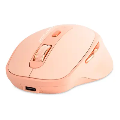 Mouse Inalambrico Optico 800 a 1600 DPI Simetrico Dongle USB Perfect Choice Essential - Rosa