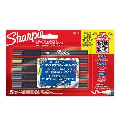 Marcador Sharpie creativo acrílico