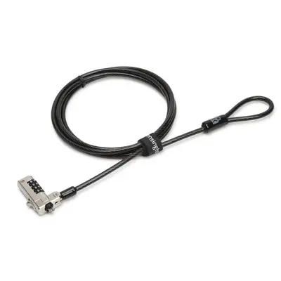 CANDADOS/MANHATTAN/440301/CANDADO con Combinación para Laptop 3 en 1, Noble-wedge®, Nano y K-slot