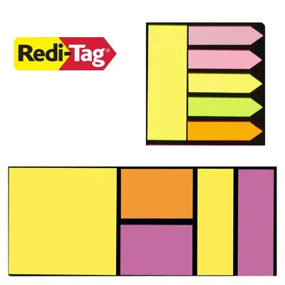 Set de notas adhesivas para carpetas Red