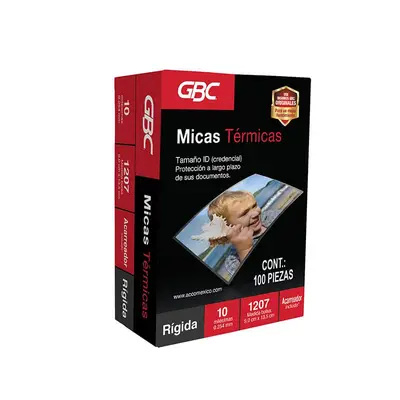 Mica térmica 1207 GBC tamaño 9x13.5cm