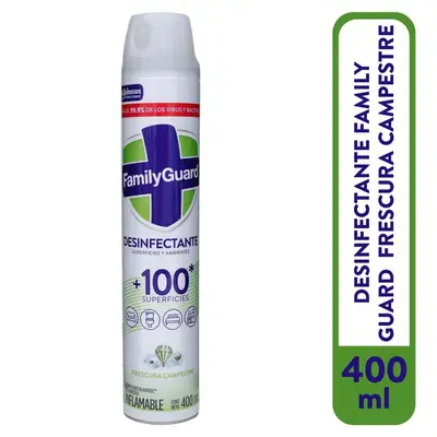 Family Guard Aerosol Desinfectante 400 m