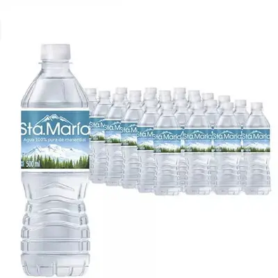 Agua embotellada santa María 500 ml