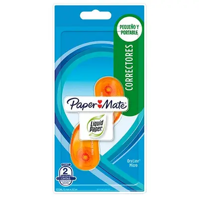 Corrector en cinta micro Paper mate