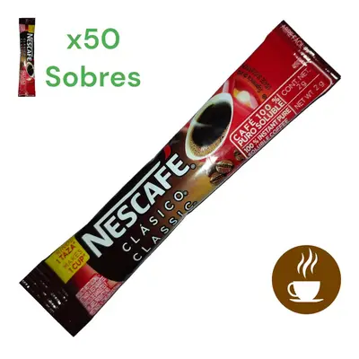 Café soluble Nescafé clásico en stick