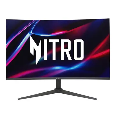 Monitor gaming Acer Nitro XZ320Q S3 de 31.5", curvo 1500R, Full HD, panel VA, 1 ms