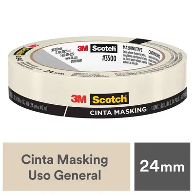 Masking tape 3M 3500 24mmx40m 1 pieza