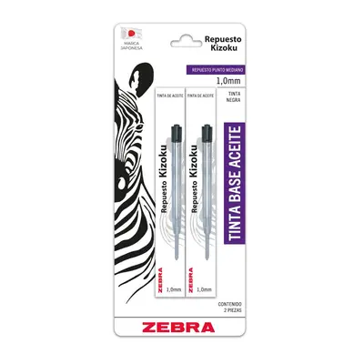 Repuesto de Bolígrafo Kizoku ZEBRA punto
