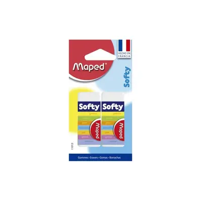 Goma softy Maped blíster con 2 piezas