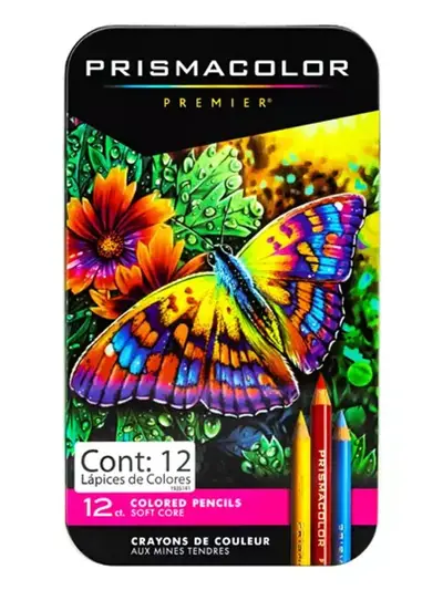 Colores Prismacolor premier con 12 pieza