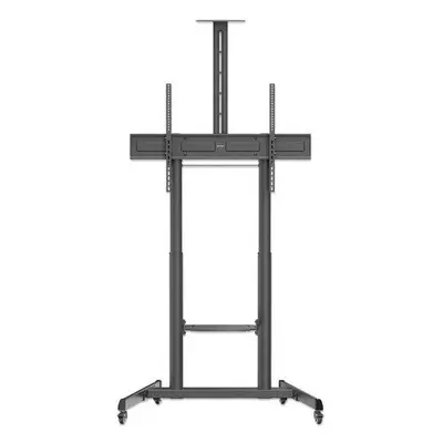 SOPORTE/462709/MANHATTAN/SOPORTE Tipo Carrito con Ajuste de Altura sin Herramienta para Pantallas Grandes de 60 a 120
