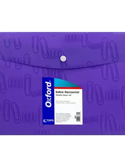 Sobre porta documentos Oxford carta colo