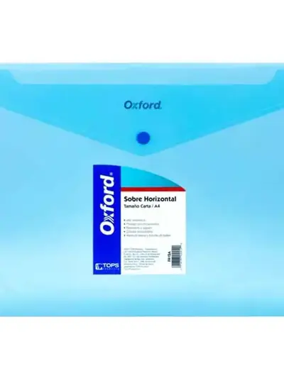 Sobre de seguridad horizontal Oxford