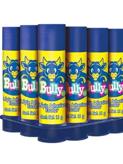 Lápiz adhesivo Bully en barra de 11 grs