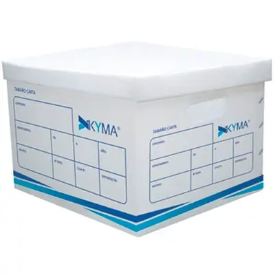 Caja de archivo plástica KYMA