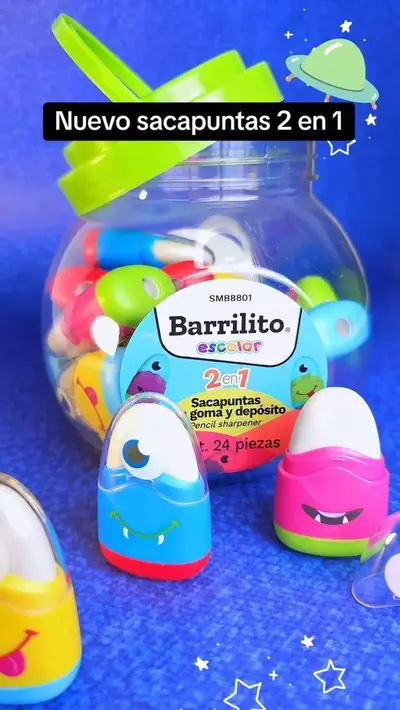 Sacapuntas Marciano Barrilito Bote