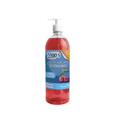 Jabon para manos Super mops aroma cereza